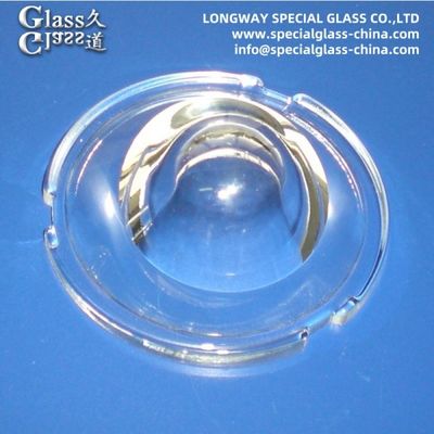 Lentes de cubierta de vidrio de borosilicato para lentes de lámparas de túnel