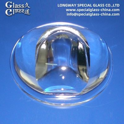 Lentes LED de vidrio borosilicato personalizados para lentes de luz de calle