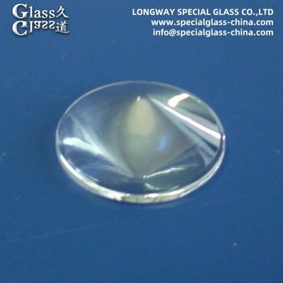 Lente de vidrio de borosilicato para lentes de foco