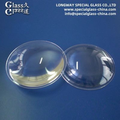 Lentes de vidrio borosilicato de grado óptico para motocicletas