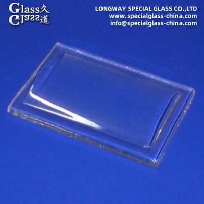 Lentes de cubierta de lámpara de vidrio de borosilicato óptico