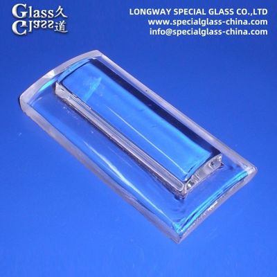 Lentes de cubierta de lámpara de vidrio de borosilicato óptico