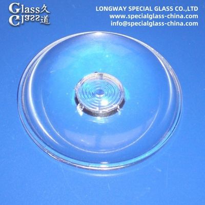 Vidrio de borosilicato óptico de difusión LED personalizado Lentes de cobertura para lentes de luz LED