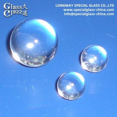 Lentes de cristal óptico Bk-7 con esfera para instrumentos electrónicos