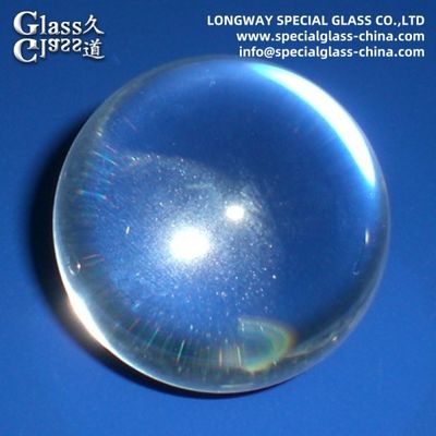 Lentes de cristal óptico Bk-7 con esfera para instrumentos electrónicos