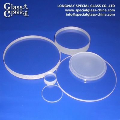 JGS1 JGS2 Bk-7 Lentes de vidrio óptico de cristal de cuarzo óptico