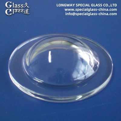 Pyrex 3.3 Lentes asféricas de vidrio de borosilicato de luz LED Lentes de cubierta