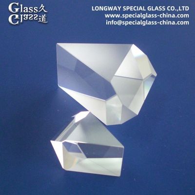 Polido de prismas ópticos y lentes para instrumentos de medición láser