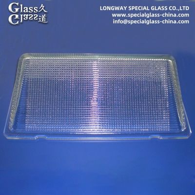 Capa de vidrio de borosilicato resistente a altas temperaturas para iluminación industrial