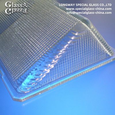 Capa de vidrio de borosilicato resistente a altas temperaturas para iluminación industrial