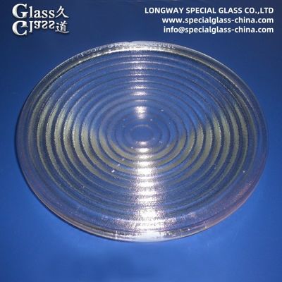 Lentes de borosilicato de vidrio prensado para luces de escenario y señales de tráfico