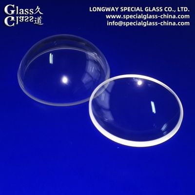 Lentes de cúpula de vidrio de grado óptico personalizados para el sistema de monitor