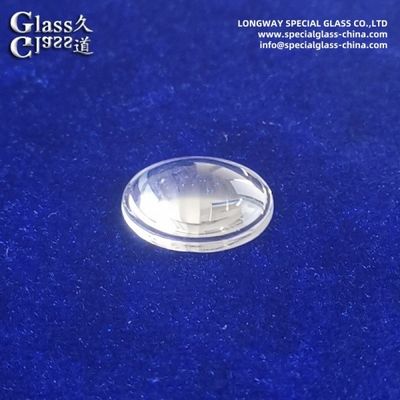 Lentes de vidrio asférico de grado óptico de borosilicato para linternas