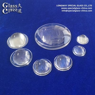 Lentes de vidrio asférico de grado óptico de borosilicato para linternas