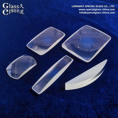 Lentes cilíndricas de vidrio óptico de revestimiento para sistemas de imagen y proyección