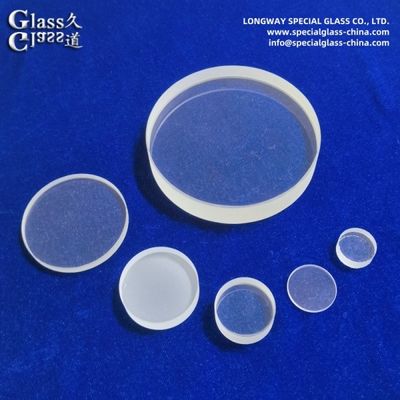 JGS1 JGS2 Ventana óptica de vidrio de cuarzo para lentes de protección de corte láser