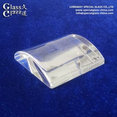 Lentes de vidrio de borosilicato ultraclaro para iluminación de túneles y pasadizos