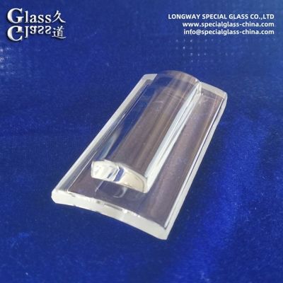 Lentes de vidrio de borosilicato ultraclaro para iluminación de túneles y pasadizos