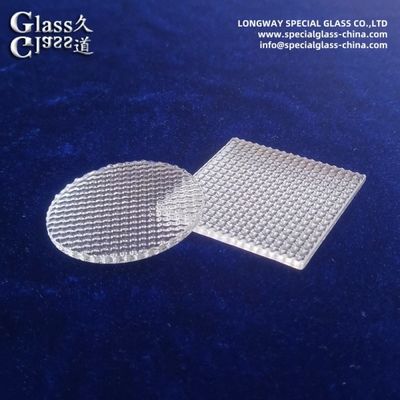 Lentes de dispersión de vidrio de borosilicato duraderos para luminarias industriales