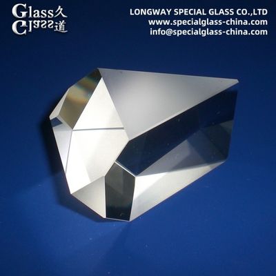 Prisma óptico de cristal Bk7 de alta calidad para experimentos de refracción de luz de precisión