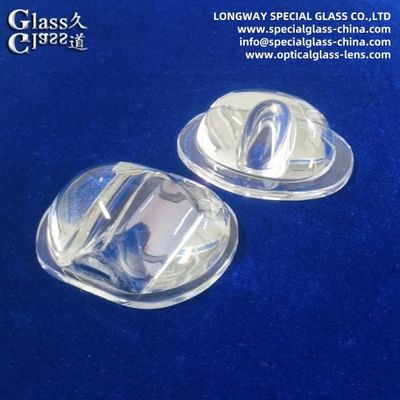 Lentes de vidrio de borosilicato LED de alta potencia para mejorar el rendimiento de la iluminación