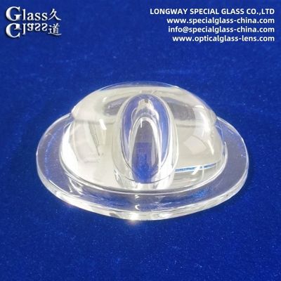 Lentes de vidrio de borosilicato LED de alta potencia para mejorar el rendimiento de la iluminación