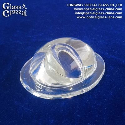 Lentes de vidrio de borosilicato resistentes al calor para sistemas de iluminación de la calle
