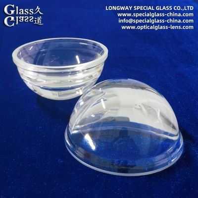 Capa de luz de vidrio borosilicato resistente a los rayos UV para aplicaciones de iluminación industrial