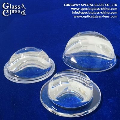 Lentes de vidrio de borosilicato resistentes a altas temperaturas para cubiertas de luces de minería