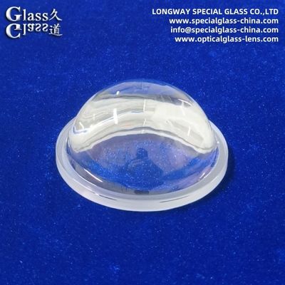 Lentes de vidrio de borosilicato resistentes a altas temperaturas para cubiertas de luces de minería