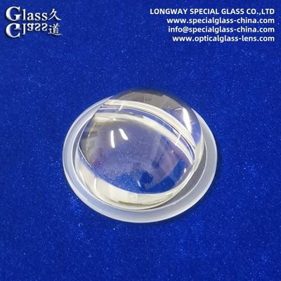 Lentes de vidrio de borosilicato resistentes a altas temperaturas para cubiertas de luces de minería