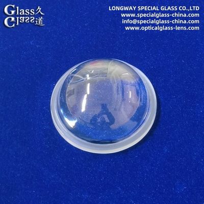 Capa de luz de vidrio borosilicato resistente a los rayos UV para aplicaciones de iluminación industrial